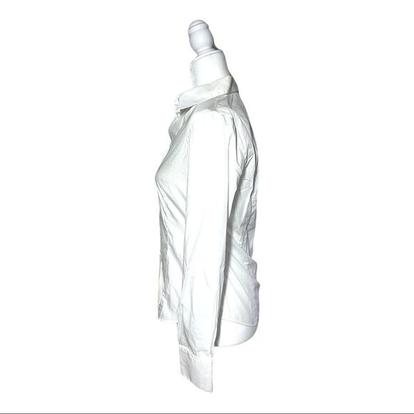 GIORGIO ARMANI White Cotton Button Down Shirt - Picture 4 of 7